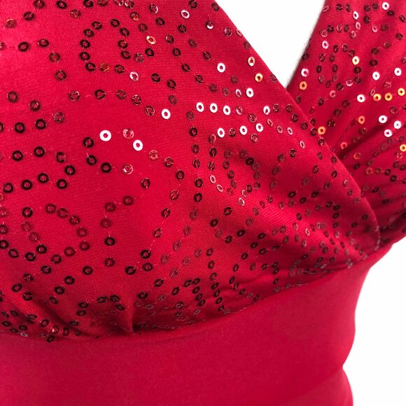 NWT Jessica Petite Red Dress (6p) - Picture 4 of 10